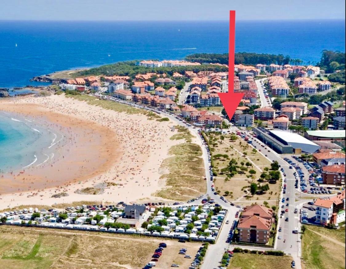 Apartamento El Arenal Playa De Ris Noja Exteriér fotografie